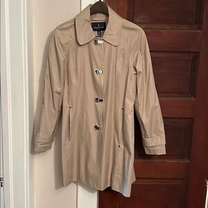 GUC London Fog Raincoat Trench Small Petite